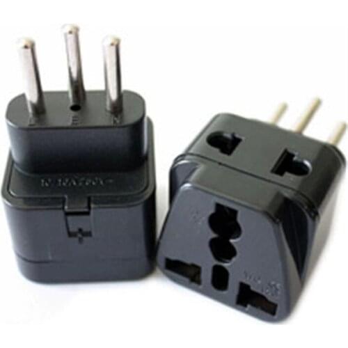 1 to 2 Splitter Universal UK/US/EU/AU 3 Pins / 2 Pins Socket to Switzerland Swiss 3 Pin Travel Power Adapter Adaptor Plug