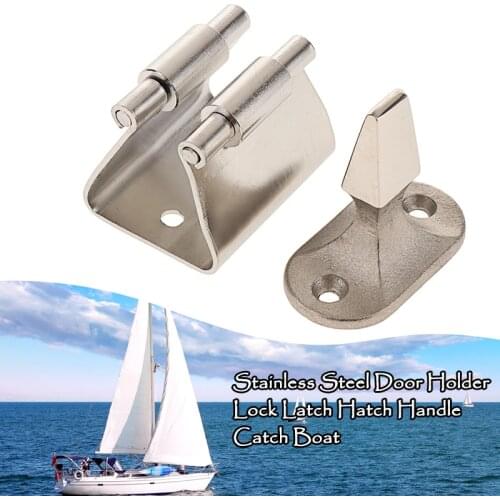 Boat Latch Marine Hatch Mount Door Lock Bolt Hold Down Clamp Anti-Rattle Latch For Caravan RV Yacht Etc Boat Accessories Marine