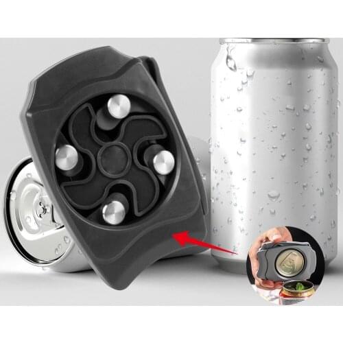 1pcs Go Swing Universal Topless Can Opener The Easiest Can Opener Ez-Drink Opener Bottle Opener