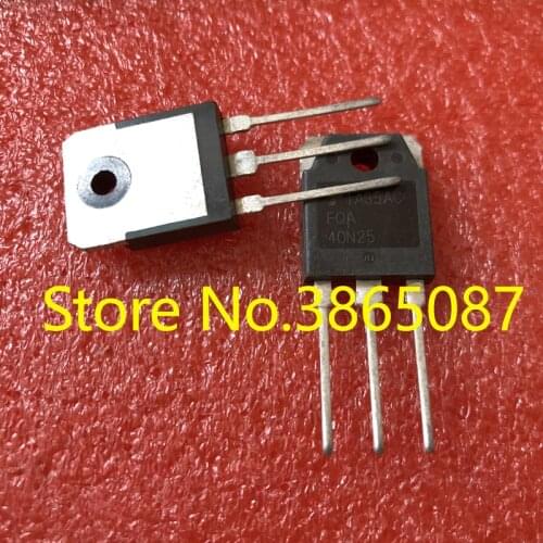 40N25 FQA40N25 TO-3P POWER MOSFET TRANSISTOR MOS FET TUBE 40PCS/LOT OR 50PCS/LOT ORIGINAL NEW