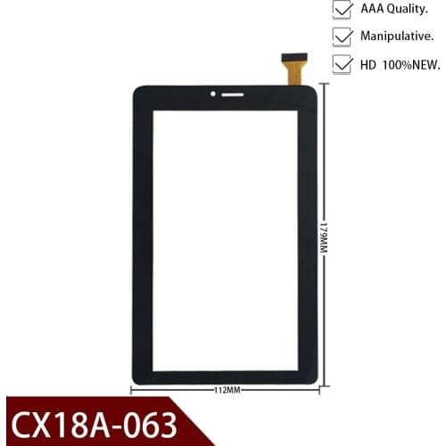7" inch 100% New Tablet Digitizer Glass CX18A-063 Sensor Replacement Tablet Touch screen panel Free Shipping