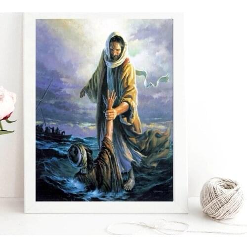 God Jesus Canvas Hd Prints Paintings Classical Wall Art Christian Jesus Poster Pictures For Living Room Modern Home Decoration