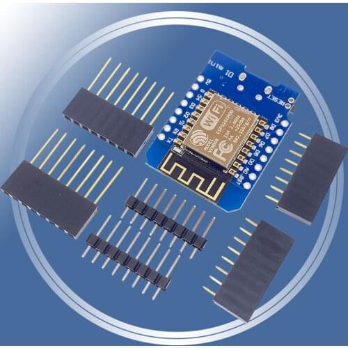D1 Mini ESP8266 ESP-12 ESP-12F CH340G CH340 V2 USB WeMos WIFI Development Board D1 Mini NodeMCU Lua IOT Board 3.3V With Pins