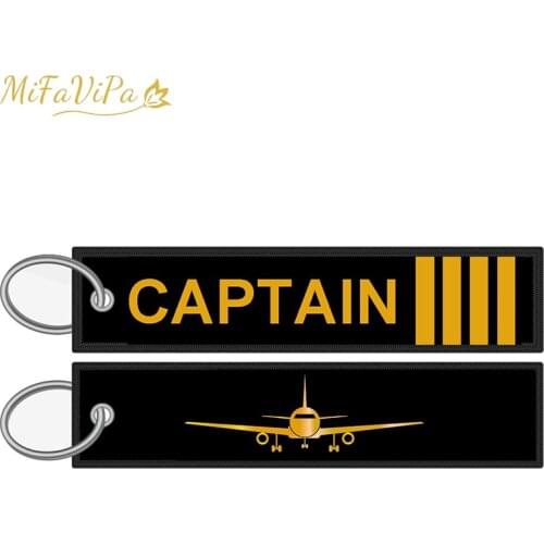 MiFaViPa 600 PCS Customize Key Chains llavero Safety Label Embroidery Customized Key Ring Chain Aviation Gifts Fashion Trinket