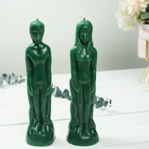 Fashion DIY Human Shape Body Candle Molds Form For Candles Magic Male Female Moulds Diy Rubber Mold For Decoration