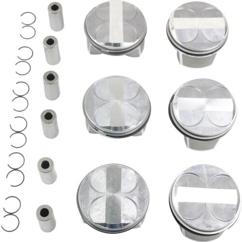 AP02 Pistons & Rings Set for Mercedes-Benz 2.5 3.0 M272 2720304017 2720301018 2720300117 2720303717