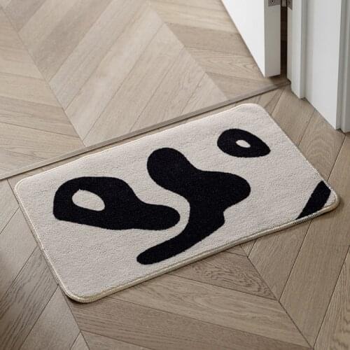 Nordic Non-slip Carpet Area Rugs Modern Geometry Home Bedroom Living Room Floor Mats Coffee Table Sofa Bedside Carpets Decor