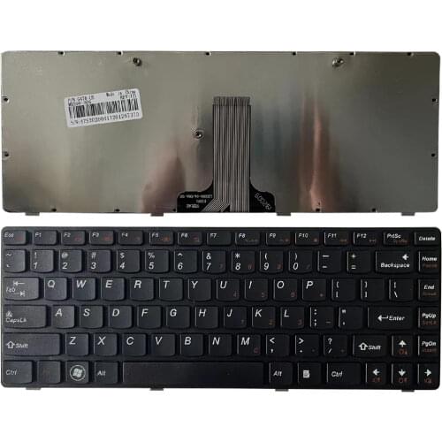 New US Laptop Keyboard for Lenovo G475 V470 G470AH G470GH B470 G470 English black Teclado Keyboard