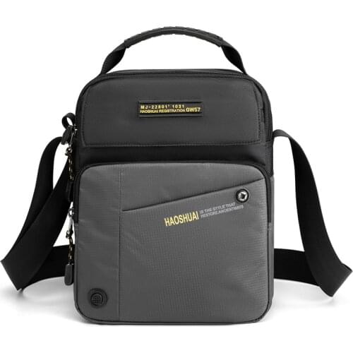 2021 New Mens Shoulder Bag High Quality Boys Crossbody Bag light Man Messenger Bag Nylon Waterproof Male Business Handbags