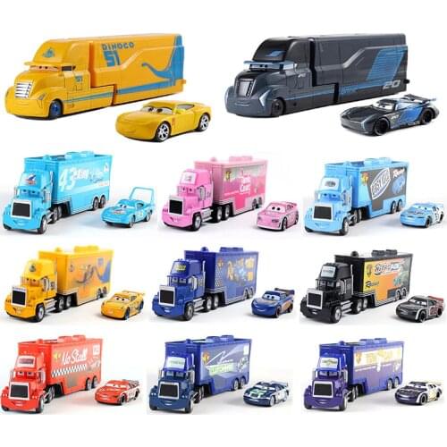 Genuine Disney Pixar Boutique Car 3 Mac Jackson Storm Truck 1:55 Cast Model Toys Children Christmas Gifts