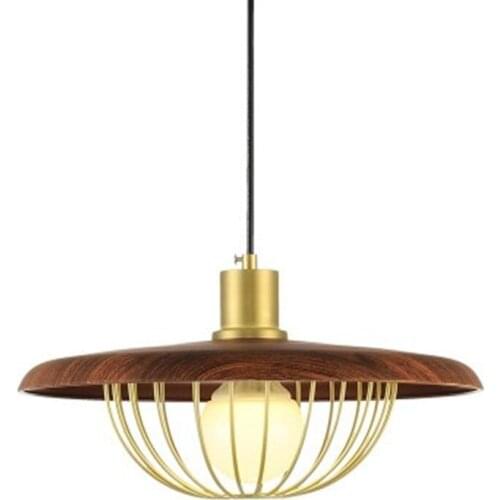 Postmodern American Minimalist Iron LED Chandelier Bedroom Living Room Restaurant Bar Model Room E27 Hanging Lighting Fixtures