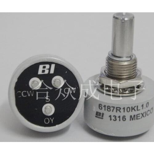 [VK] BI 6187R potentiometer precision conductive plastic potentiometer imported 1k 2k 5k 10k switch