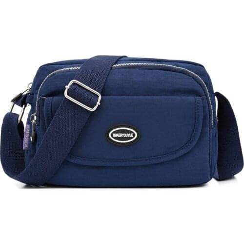 Luxury Women Messenger Bag Nylon Shoulder Bag Ladies Top-handle Bolsa Feminina Waterproof Travel Tote Womens Crossbody Bag