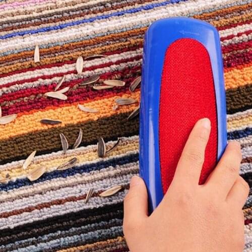 Carpet Dust Brush Plastic Bedside Table Crumb Sweeper Pet Hair Fluff Cleaner Sticky Picker Lint Roller Clothes Sweeping Cleaning