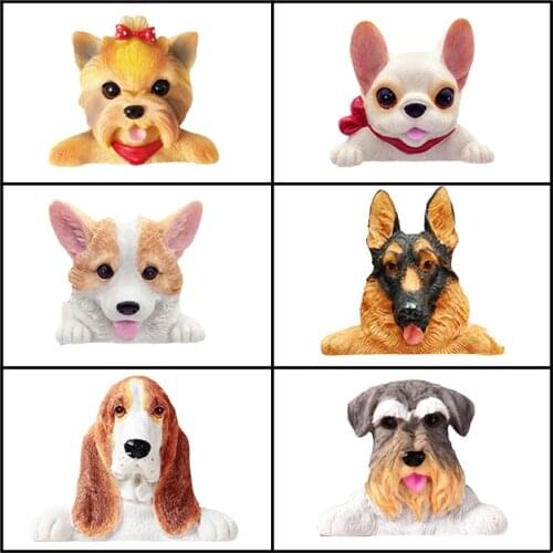 Meibum Dog Shape Silicone Fondant Cake Decorating Mold Corgi Bulldog Polymer Clay Mould Animal Dessert Pastry Tool For Bakeware