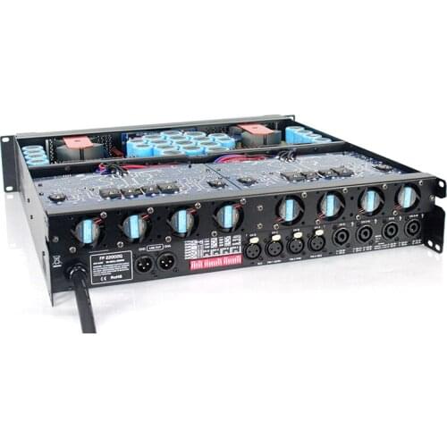 Sinbosen FP22000Q professional subwoofer plate amplifier 4 channel 5000 watt power amplificador