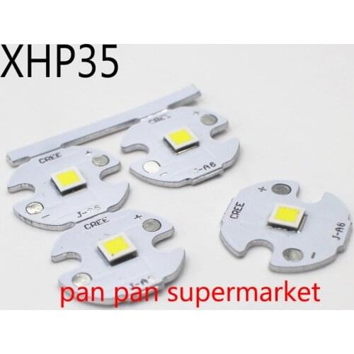 CREE XHP35 6500K Cool White LED Emitter 12V 16mm Cooper PCB