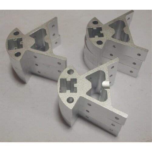 Reprap Delta Rostock kossel corner fittings metal frame mount bottom top frame for3D printer Bottom/ Top v