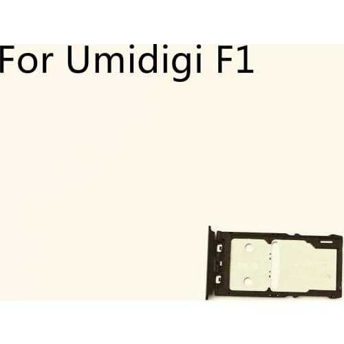 UMIDIGI F1 Used Sim Card Holder Tray Card Slot For UMIDIGI F1 Helio P60 Octa Core 6.3'' 2340x1080 Free Shipping
