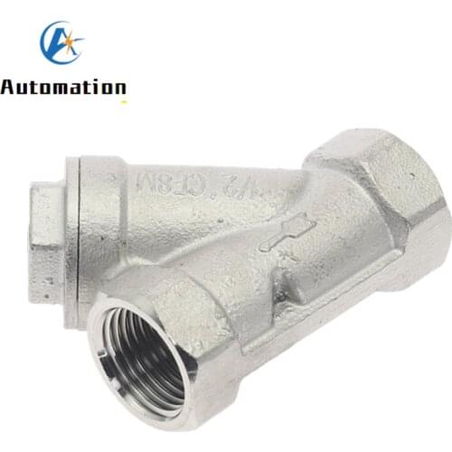 Female Inline Y Mesh Strainer Threads Filter 304 Stainless Steel BSP 1/2" 3/4" 1" 1-1/4" 1-1/2" valve