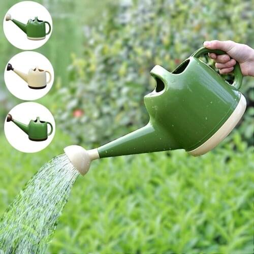 1Pc 400ML PP Resin Garden Watering Can Household Long Mouth Flower Spray Bottle Home Decor