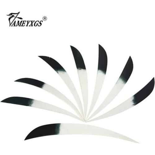 50/100pcs Archery 5inch Natural Arrow Feathers Right Wing Turkey Feather Arrow Shaft DIY Outdoor Hunting Shooting Accessories