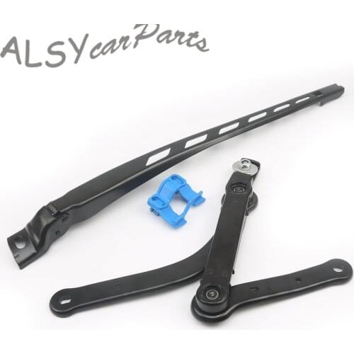 61617185366 Windshield Front Right Wiper Arm LHD For BMW E60 545i M5 550i E64 645Ci 630i E63 M6 E63 630i 650i N62B48B 2006-2010
