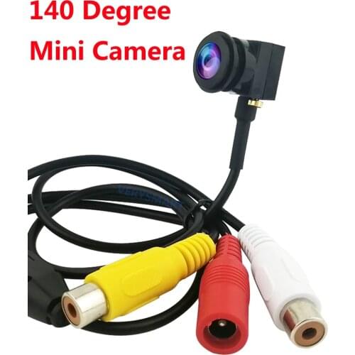 VERYSMART 700TVL Analog Camera Mini Home Security Surveillance Micro Camera 140 Degree Wide Angle HD Video