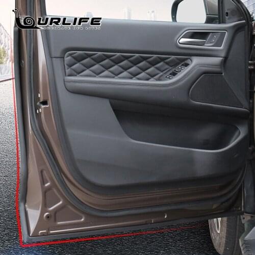 Car Door Seal Strips Sticker B Shape Rubber Seals Sound Insulation Sealing For Great Wall POER Accessories Haval 2020 2021
