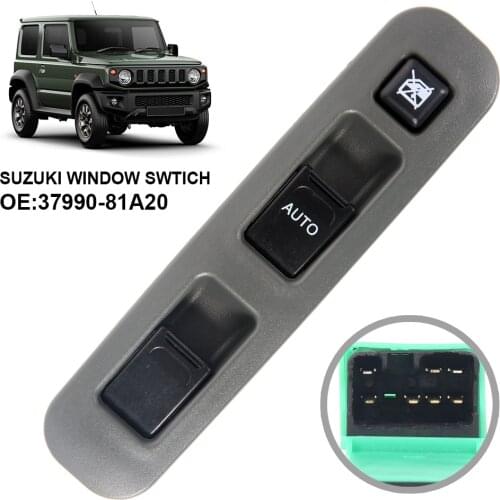 Car Electric Power Window Lifter Master Control Switch for Suzuki Jimny 1998-2015 37990-81A20 Car Accessories