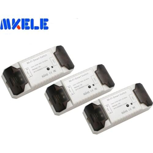 DIY Wifi Switch Wi-Fi/RF Smart Home Wireless Remote Controller Wifi Switch Automation Module Timer Smart Breaker