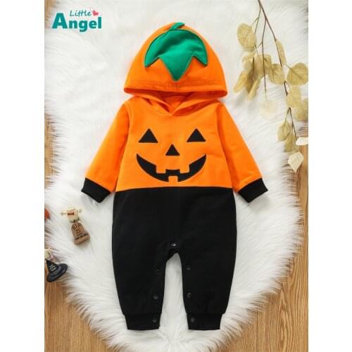 Childrens Halloween Costume Baby Hooded long climbing suit openable Jumpsuit 2021 fall NEW cute boys and girls