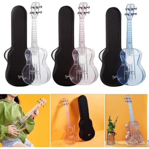23 Inch Ukulele 4-String Hawaiian Guitar with Gig Bag Gift for Boys Girls Beginner Children Lover Xmas Present