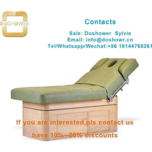 Massage beds top quality stainless sterl with facial expression bed set for 4 motor massage table