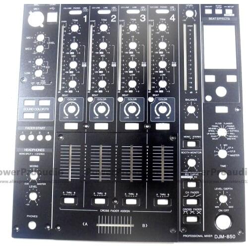 New OEM Replacement Part For Pioneer DJM850 Main Faceplate Front