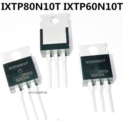Original 5PCS/ IXTP80N10T IXTP60N10T TO-220