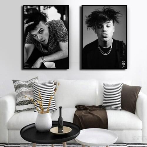 Poster Hot Yungblud New Custom Rock Music Singer Star Canvas Print Photo Portrait Picture Bar Cafe Wall Artist Home Decoration