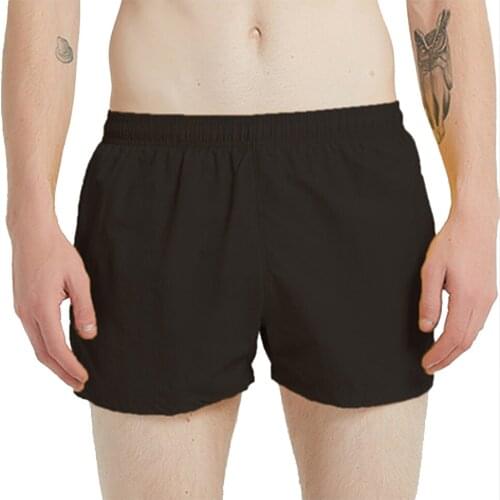 Training elastic draw string shorts mens quick-drying breathable swimming shorts solid color casual beach shorts casual shorts