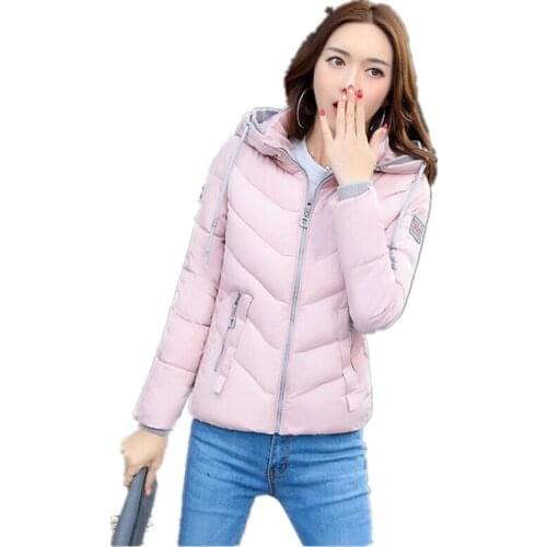 Warm Cotton women Parkas 2017 Winter Jacket Women Short Female Clothing Ladies Slim Hooded Outerwear Chaquetas Mujer casaco R156