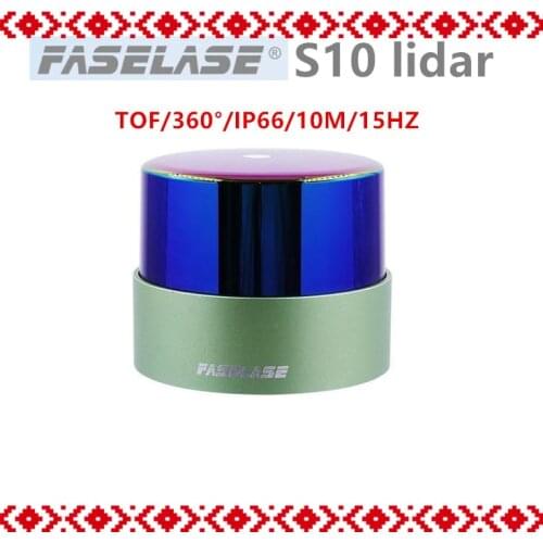 Outdoor Laser radar TOF 360degree10m AGV obstacle avoidance multi-layer area protection two-dimensional scanning lidar sensor