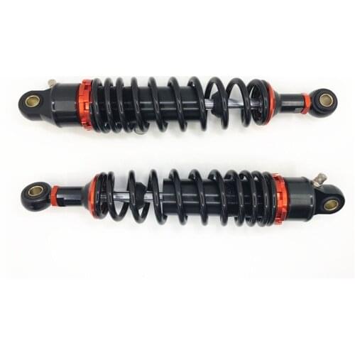 300mm 305mm 310mm 320mm Universal Shock Absorbers for Honda Yamaha Suzuki Kawasaki Dirt bikes kart ATV Bikes Quad Black+Orange