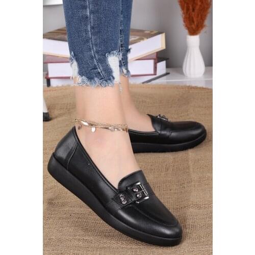 Woggo Pnt 294018 Skin Daily Cubic Zirconia Women 'S Ballerina Shoes