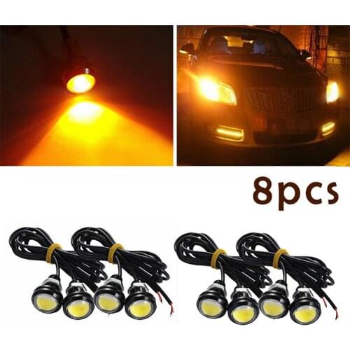 Replaces Grille Light SUV Universal Waterproof 12V 3000k Accessory Amber Exterior