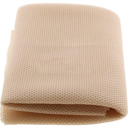 1pc x 1.4m*0.5m Pro Speaker Grille Cloth Loudspeaker Mesh Fabric Cloth Beige/White