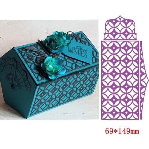 Circle 3D Dimensional Panel Metal Cutting Dies Stencils For DIY Scrapbooking Decoration Embossing Supplier Cards Craft Die Cut