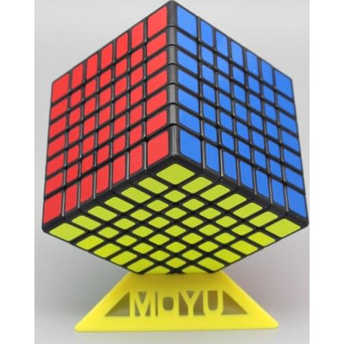 Moyu Meilong 7x7 Magic Cube 66mm Size Stickerless 7x7x7 Cubo Magico WCA Competition Learning&Educational Toys For Children Gift