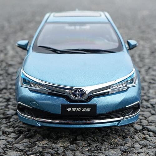 Diecast 1/18 Scale Toyota Corolla Model Cars Alloy Toys Adult Collection Gifts Static Display Toys for Boys Color Boxed