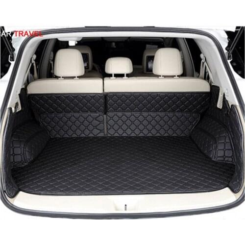 Best quality! Special trunk mats for Nissan Murano -2015 waterproof boot carpets cargo liner for Murano ,Free shipping