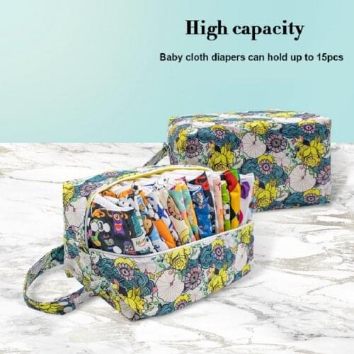 2020 New Arrival Multifunction Baby Cloth Bags Waterproof Diaper Bag Diaper Pods Washable Reusable Anti-Dust Wet and Dry Bag