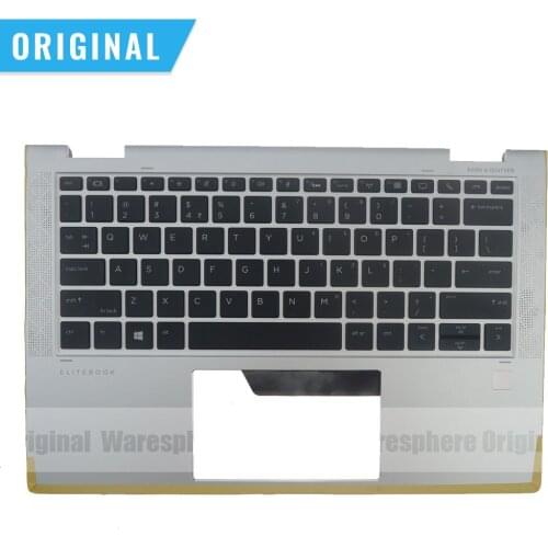 New Original Palmrest with Backlight Keyboard for For HP EliteBook x360 1030 G3 Top Cover 45Y0PTATP60 L31882-001 Sliver